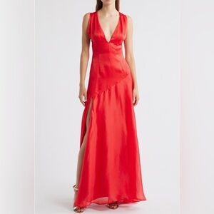 Sonya Moda Alma Plunge Bias Cut Silk